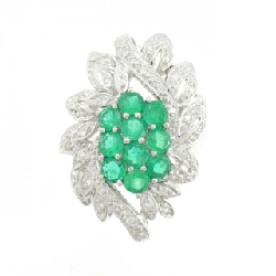 Nhẫn Emerald PT900 1.30CT 666027