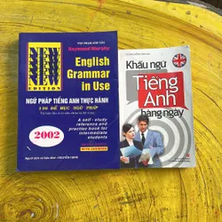 COMBO NGỮ PHÁP TIẾNG ANH THỰC HÀNH & KHẨU NGỮ TIẾNG ANH HÀNG NGÀY