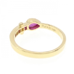 Nhẫn Ruby K18YG 0.42CT 669001