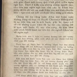 [Triết học ngôn ngữ] Những cơ sở triết học trong ngôn ngữ học (sách cũ) 700447