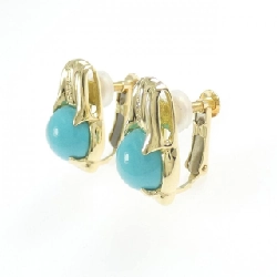 K18YG Turquoise Bông tai - Hàng hiệu Chính hãng 872748