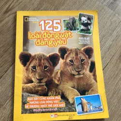 125 loài động vật đáng yêu - sách in màu đẹp cho bé