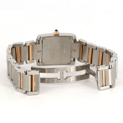 Cartier Tank Française SM PG Combi - Kỷ niệm 160 năm W51036Q4 SSxPG Quartz - Hàng hiệu Chính hãng 882554