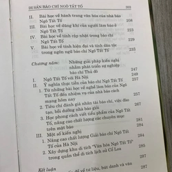 Di sản báo chí Ngô Tất Tố, ý nghĩa lý luận và thực tiễn. 999 465939