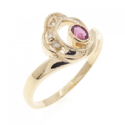 Nhẫn Ruby K18YG 0.10CT - Hàng hiệu Chính hãng