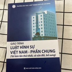 Luật Hình sự  việt nam -phần chung (in 2023)