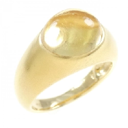 Nhẫn Citrine K18YG - Hàng hiệu Chính hãng