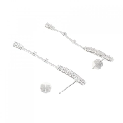 K18WG Bông tai kim cương - Hàng hiệu Authentic 869765