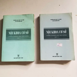 BỘ 2 TẬP NỘI KHOA CƠ SỞ  - 860 trang