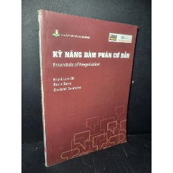 Kỹ năng đàm phán cơ bản 2018 mới 80% bẩn bìa, ố nhẹ Lewicki - Barry - Saunders  HCM0906 GIÁO TRÌNH, CHUYÊN MÔN