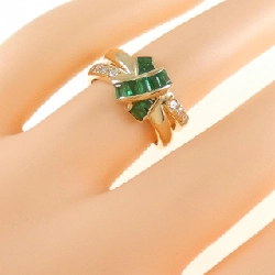 Nhẫn Emerald K18YG 0.48CT 670596