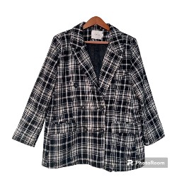 Blazer 2hand vải dạ 2 lớp