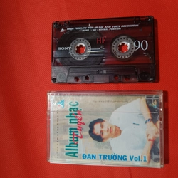 Băng Cassette Nhạc Album Đan Trường Vol 1