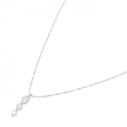 K18WG Dây chuyền kim cương ba viên 0.30CT - Hàng hiệu Chính hãng 867249