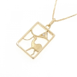 K18YG Dây chuyền kim cương - Hàng hiệu Authentic 861649