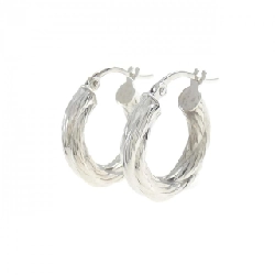 Bông tai hoop 750WG - Hàng hiệu Authentic 870845