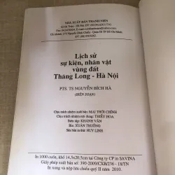 Lịch sử, sự kiện,nhân vật Vùng đất Thăng Long Hà Nội-PGS.TS Nguyễn Bích Hà 961641