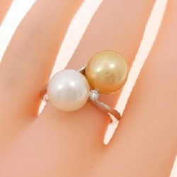 Nhẫn ngọc trai trắng PT900 - Hàng hiệu Authentic 848446