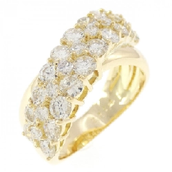 Nhẫn kim cương K18YG 2.23CT