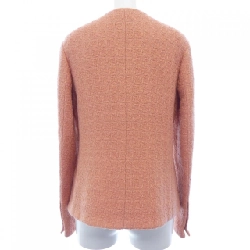 【Mã giảm giá】Áo khoác không cổ CHANEL 640077