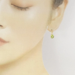K18YG Peridot Bông tai 2.02CT - Hàng hiệu Chính hãng 870718