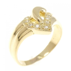 Nhẫn kim cương K18YG 0.11CT - Hàng hiệu Authentic