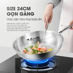 Kalite ECO24 – Chảo rán inox liền khối cao cấp cho gia đình 734563