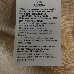 Max Mara 473625 Áo choàng gấu teddy 632971