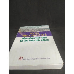 Đô thị thừa Thiên Huế tiến trình phát triển và giải pháp quy hoạch mới 90% HPB.HCM0401 39158