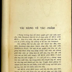 CỦA CHUỘT VÀ NGƯỜI - Tác giả  JOHN STEINBECK 1033154