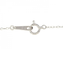 K18WG Nhẫn Đính Hôn Sapphire 0.55CT - Hàng hiệu Chính hãng 858722