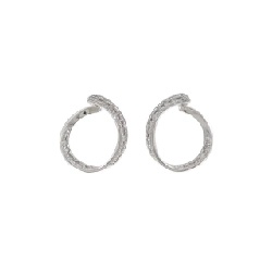 K18WG/K14WG Bông tai kim cương 0.30CT - Hàng hiệu Chính hãng