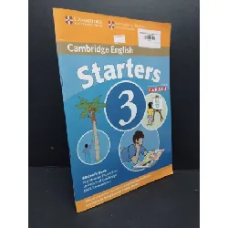 [Sách Cũ SCGR] Starters 3 mới 80% ố nhẹ HCM2809 Cambridge English HỌC NGOẠI NGỮ
