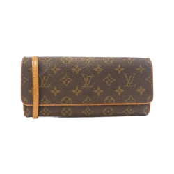 Túi đeo vai Louis Vuitton Monogram Pochette Twin GM M51852