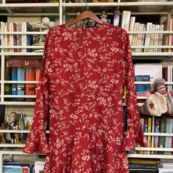 Đầm bông đỏ, Size S 521304