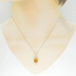K18YG Mặt dây chuyền Citrine 3.43CT - Hàng hiệu Chính hãng 861656