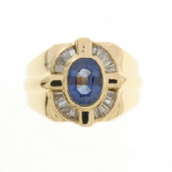 Nhẫn Sapphire K18YG 1.27CT - Hàng hiệu Chính hãng 847745