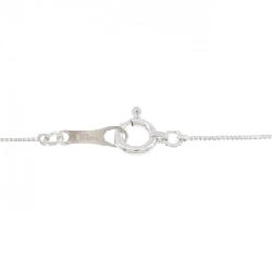 K18WG Dây chuyền hình trái tim kim cương 0.03CT - Hàng hiệu Chính hãng 859443