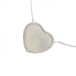 K18WG Dây chuyền trái tim ngọc trai Mabe - Hàng hiệu Chính hãng 858192