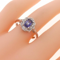 Nhẫn Sapphire K18WG 0.70CT - Hàng hiệu Chính hãng 851349