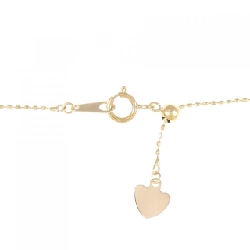 K18PG Dây chuyền kim cương hình ruy băng 0.030CT - Hàng hiệu Chính hãng 859785