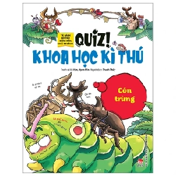 Quiz! Khoa Học Kì Thú - Côn Trùng - Kim Hyun Min (Mới 100%) Kiến thức bách khoa, NXB Kim Đồng - SÁCH ĐẠI HỌC