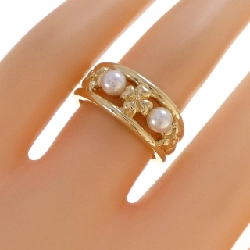 Mikimoto Nhẫn Ngọc Trai Nước Ngọt - Hàng hiệu Chính hãng 835300