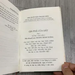 Gia phả của đất, tập 2 - hoàng minh tường. 1b5 689769