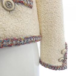 Áo khoác không cổ CHANEL P62697V45768 628337