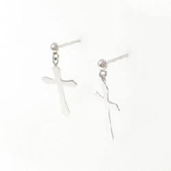 K14WG Khuyên tai chéo - Hàng hiệu Authentic 869157