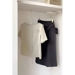 Áo màu be công sở 728155