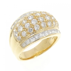 Nhẫn kim cương K18YG 2.62CT