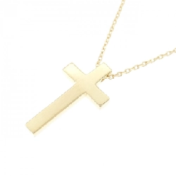 K18YG Dây chuyền hình chữ thập - Hàng hiệu Authentic 846265