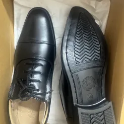 Giày Formal Nam Da Bóng Màu Đen Size 38 Chính Hãng 776250